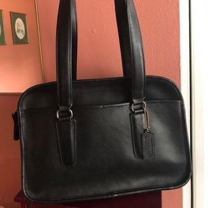 Vintage Coach Skinny Flight Bag NYC Shoulder Bag